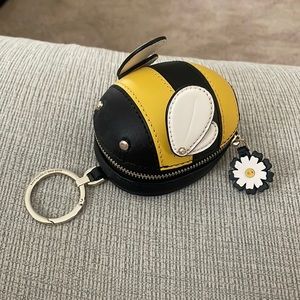 Kate Spade Bumblebee Coin Purse Keychain